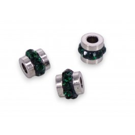 Korálka 5x4mm CHIRURGICKÁ OCEĽ, 2ks (ch1724tz)